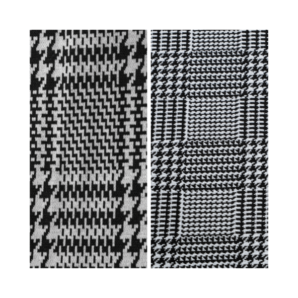 Tecido Malha Jacquard Estampado com Elastano