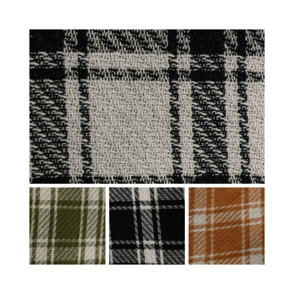 Tecido Lã Tweed Xadrez